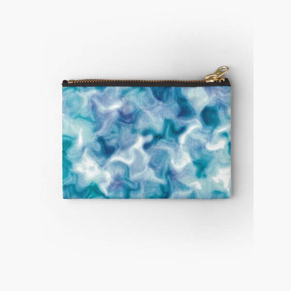 Item preview, Turquoise and blue turbulence, pattern designed and sold by NJartbyNJacobson.