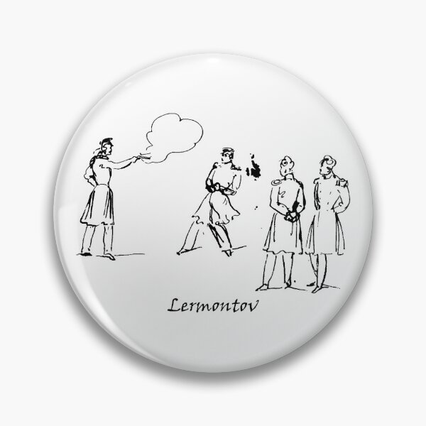 Item preview, Russian Literature Mikhail Lermontov Duel designed and sold by alexvas.