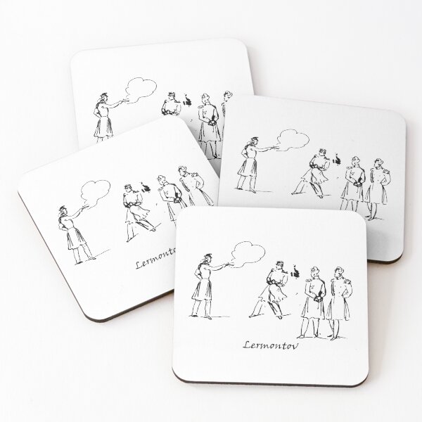Item preview, Russian Literature Mikhail Lermontov Duel designed and sold by alexvas.