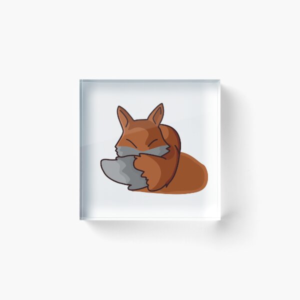Item preview, Red fox sleeping on floor  designed and sold by WP-7824.
