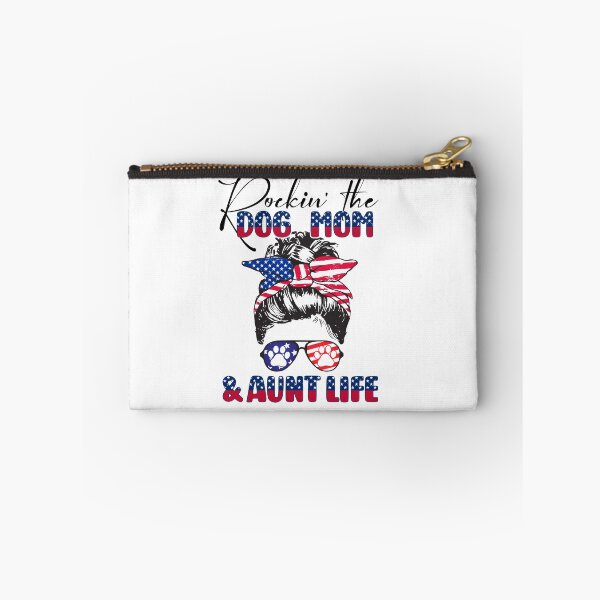 Item preview, Rockin' the Dog mom and aunt life USA designed and sold by SpecialGift79.
