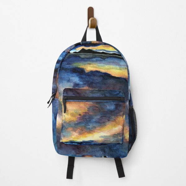 Item preview, Sunset Reflection Gouache Painting designed and sold by sternauticals.