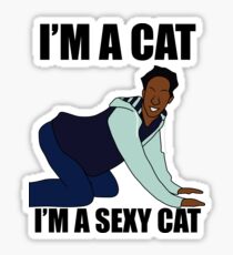 Community - I'm a sexy cat Sticker