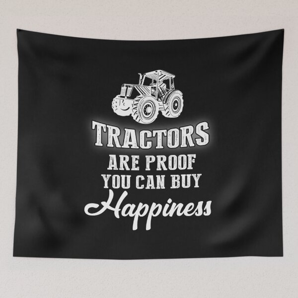 Item preview, Tractors are proof you can buy happiness designed and sold by Titmit.