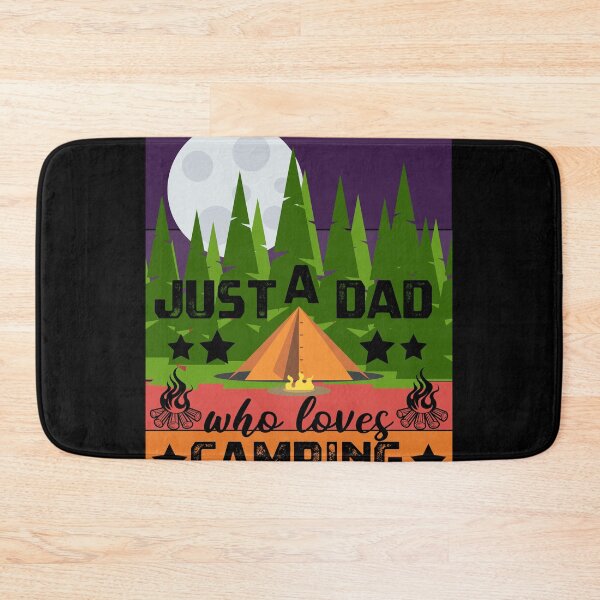 Item preview, Just A Dad Who Loves Camping designed and sold by SHOPBLOB.