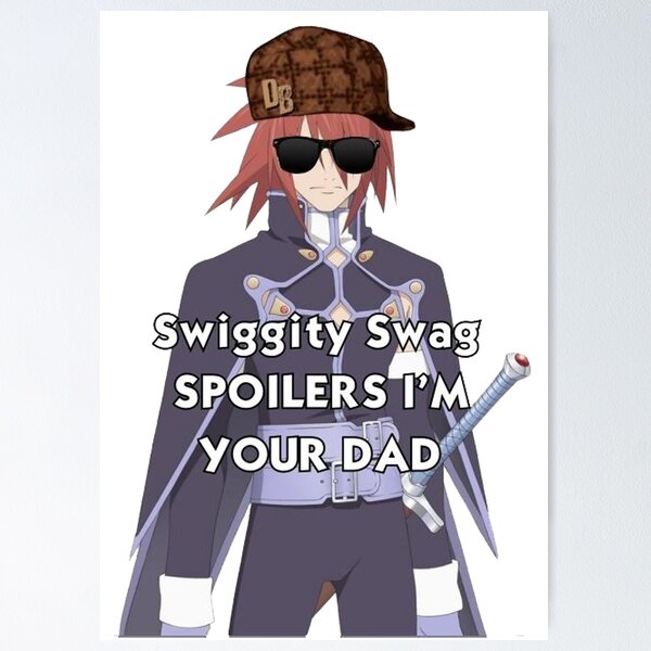 Item preview, Swiggity Swag SPOILERS I'M YOUR DAD designed and sold by Crystal-Aurion.
