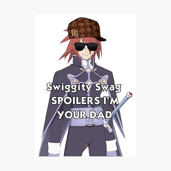 Item preview, Swiggity Swag SPOILERS I'M YOUR DAD designed and sold by Crystal-Aurion.