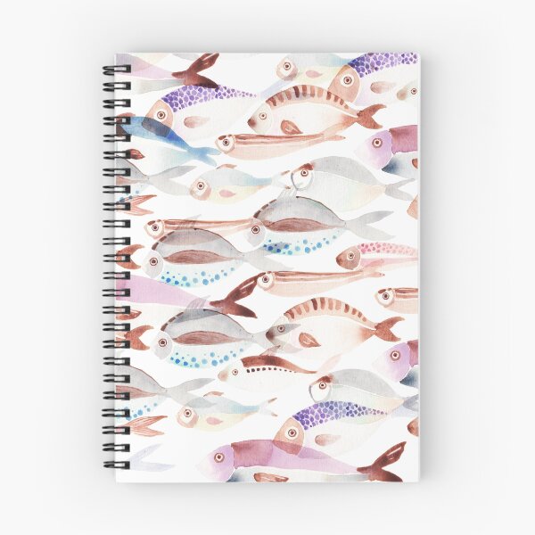 Item preview, Patterns Everyday_ fish_white designed and sold by jjsgarden.