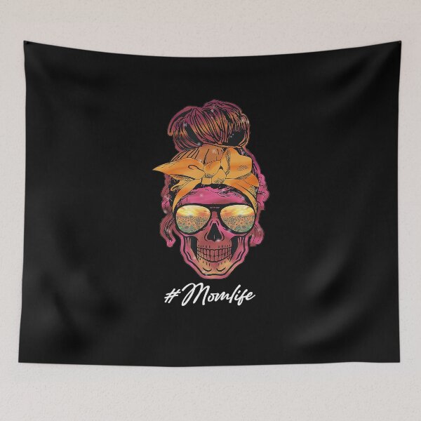 Item preview, Copy of Funny Sunflower Skull Gift For Women Cool Skeleton Bandana T-Shirt designed and sold by HammonArt.