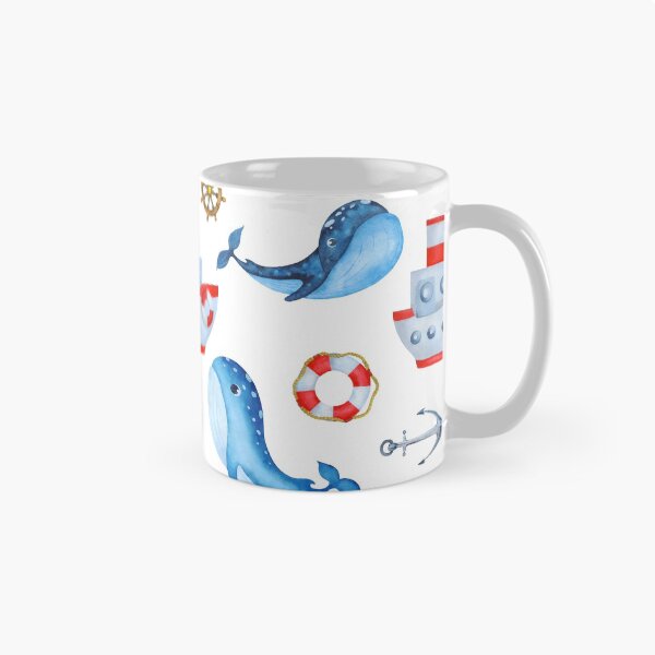 Item preview, Whales and steamers designed and sold by RinaGrinchik.