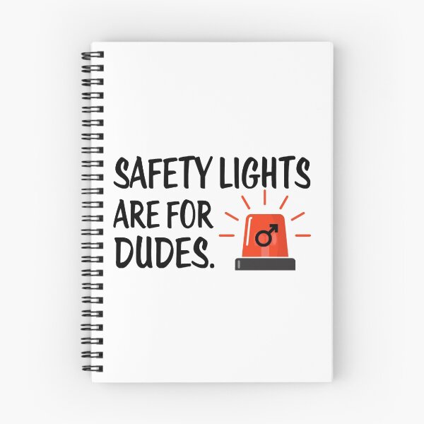 Item preview, Safety Lights are for Dudes designed and sold by bethofalltrades.