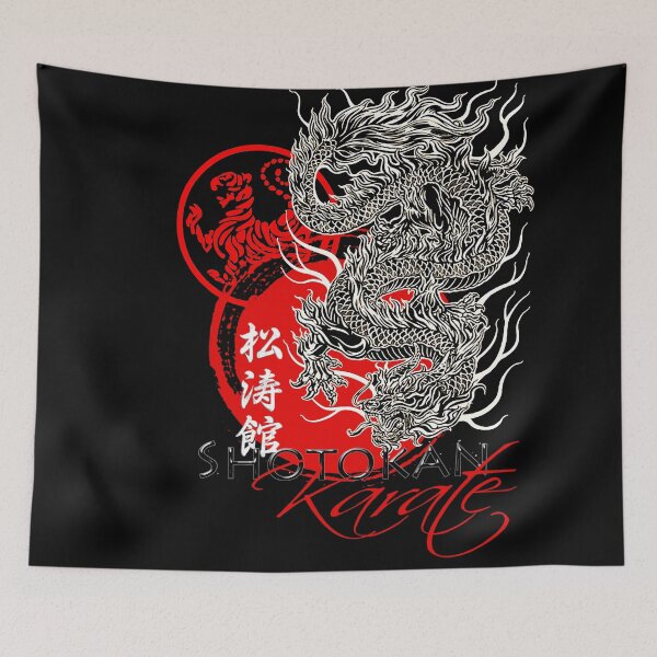 Item preview, Shotokat Karate Dragon Kime - Oss! designed and sold by Zanshin-Art.