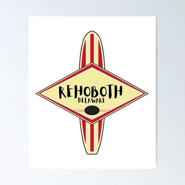 Item preview, rehoboth surf beach designed and sold by mikoala50.