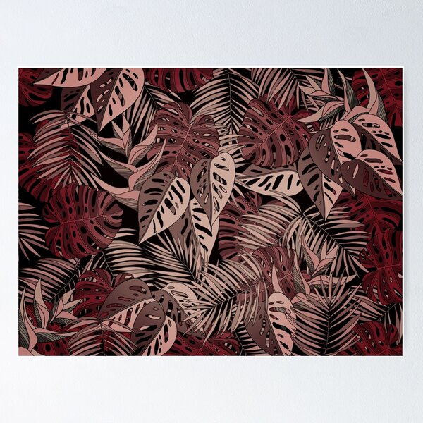 Item preview, Deep Jungle Rose designed and sold by OHafner.