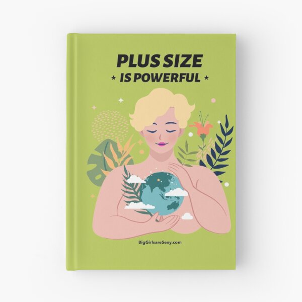Item preview, Plus size is powerful - BigGirlareSexy.com designed and sold by BigGirlsareSexy.