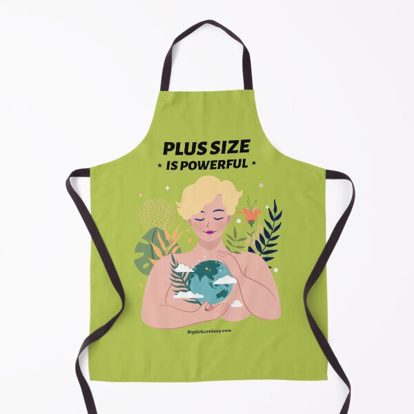 Item preview, Plus size is powerful - BigGirlareSexy.com designed and sold by BigGirlsareSexy.