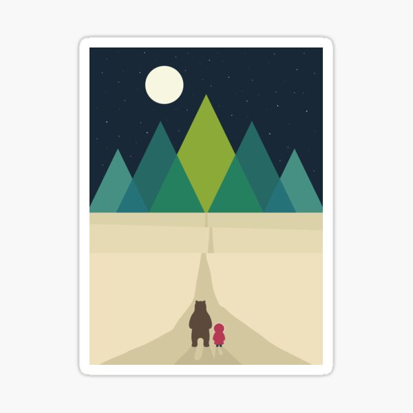 Long Journey Sticker