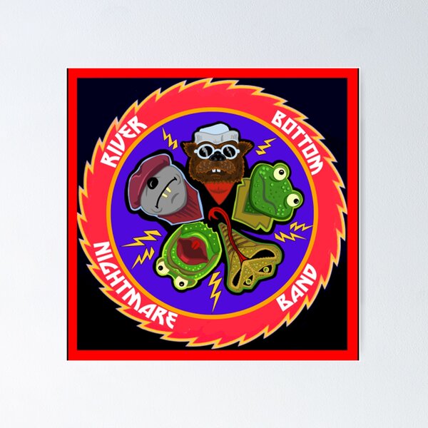 Item preview, RiverBottom NightMare Band T-Shirt designed and sold by Wastete82.