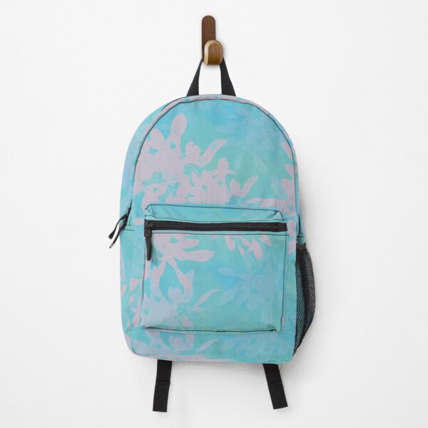 Item preview, Turquoise Pink Flower Pattern designed and sold by NJartbyNJacobson.