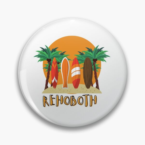 Item preview, rehoboth surfing beach delaware designed and sold by Original1977.