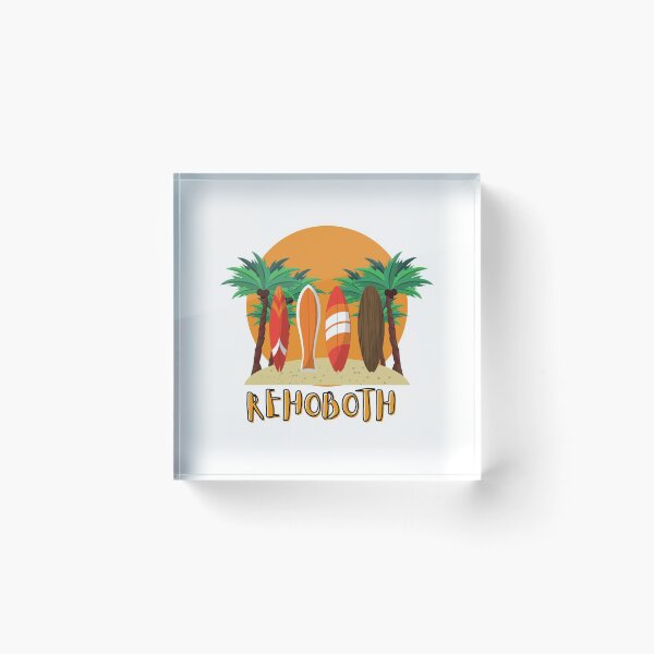 Item preview, rehoboth surfing beach delaware designed and sold by Original1977.