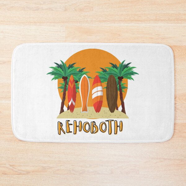 Item preview, rehoboth surfing beach delaware designed and sold by Original1977.