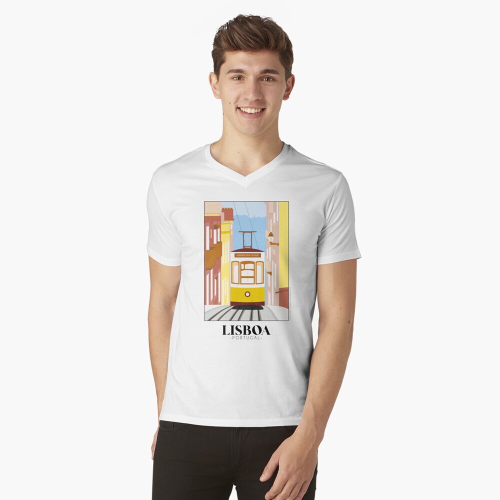 Artikel-Vorschau von T-Shirt mit V-Ausschnitt, designt und verkauft von StudioSofiafr.