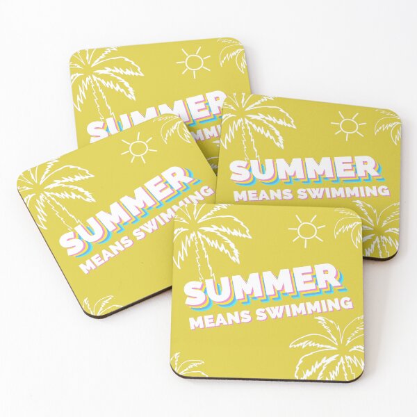 Item preview, Summer means swimming Text designed and sold by Rakuten Mallor.