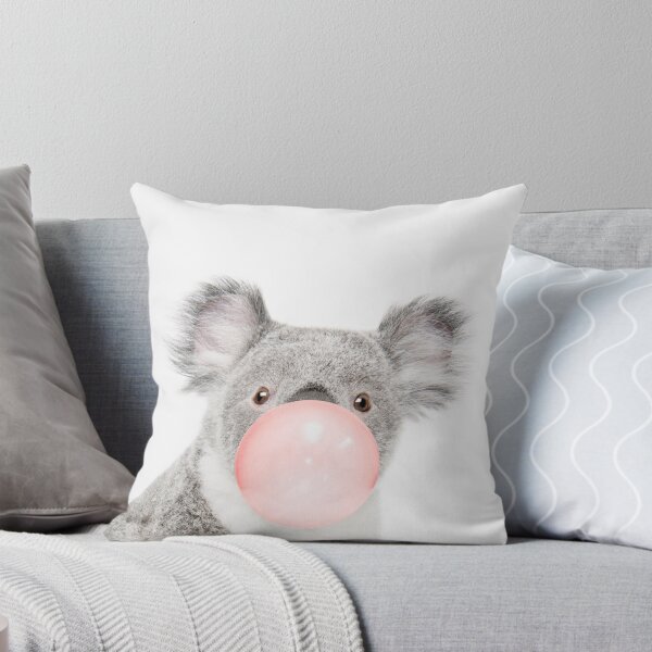 Item preview,  Koala print, Bubble gum, Nursery art, Koala wall art, Animal, Kids room, Modern art, Wall decor designed and sold by juliaemelian.