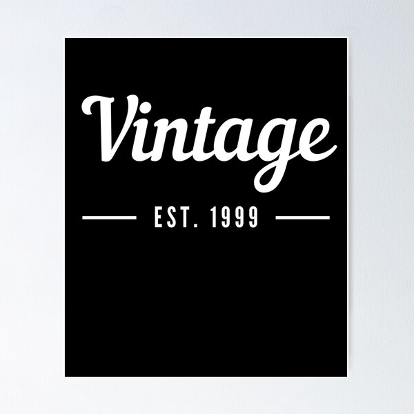 Item preview, Vintage Born In 1999 Birthday designed and sold by BellaVille.