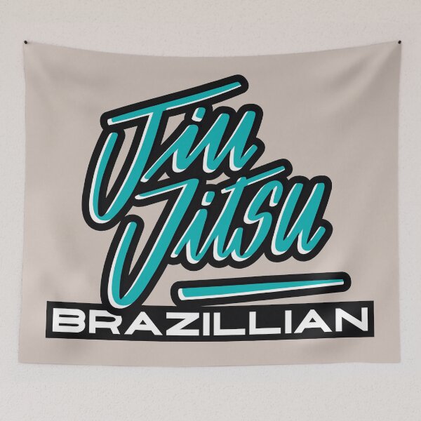 Item preview, Jiu Jitsu Lettering Graffiti designed and sold by VinBasis.