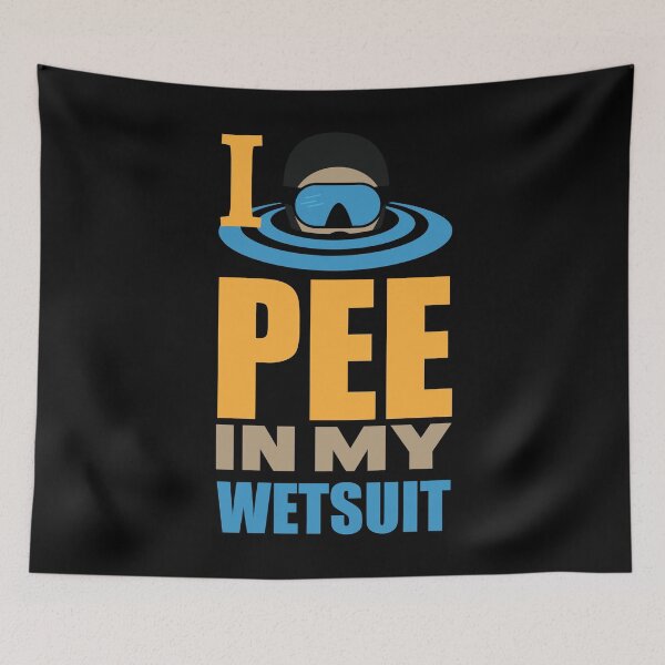 Item preview, I Pee In My Wetsuit - Freediving Funny Gift designed and sold by cotros.