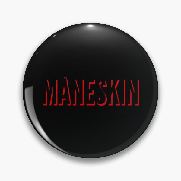 Item preview, Maneskin Band Name Black on Red designed and sold by Hamzarogers.
