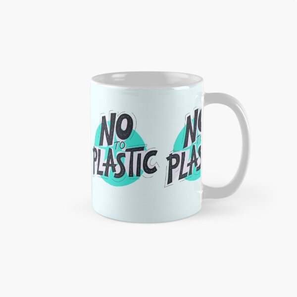 Item preview, no to plastic designed and sold by DareRabbit.