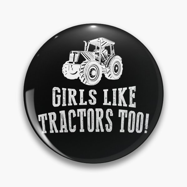 Item preview, Girl like tractors too funny shirt for farmer. Awesome gift for tractors lovers designed and sold by Titmit.