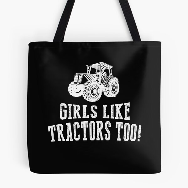 Item preview, Girl like tractors too funny shirt for farmer. Awesome gift for tractors lovers designed and sold by Titmit.