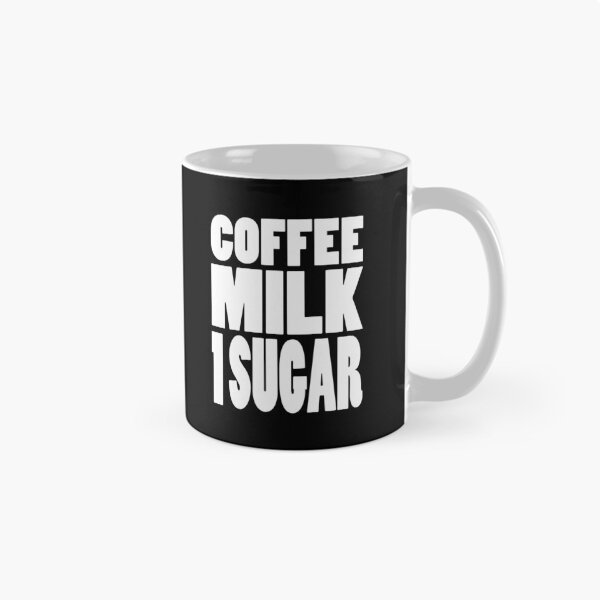 Item preview, COFFEE MILK 1 SUGAR | Mug and drink instructions designed and sold by Cevil.
