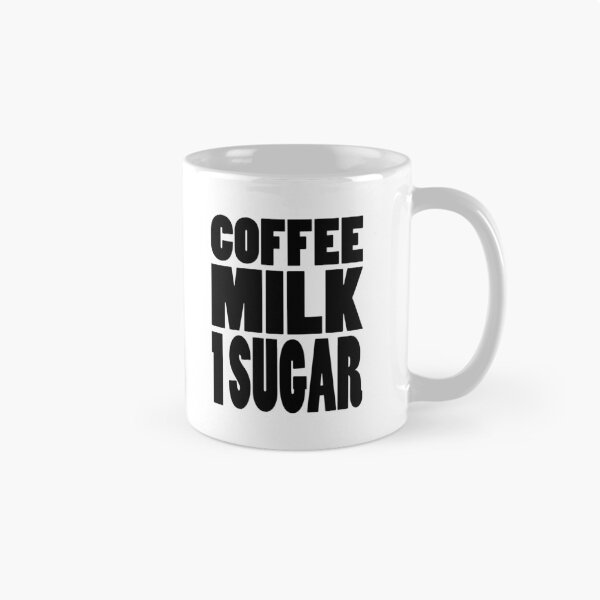 Item preview, COFFEE MILK 1 SUGAR | Mug and drink instructions designed and sold by Cevil.