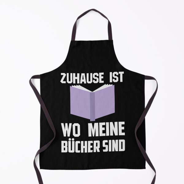 Item preview, ZUHAUSE IST WO MEINE BUeCHER SIND designed and sold by Spirit-Designs.