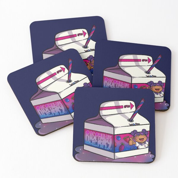 Item preview, Raspberry-Mulberry-Blueberry Juice Box (Bi Pride Flag) designed and sold by labrattish.