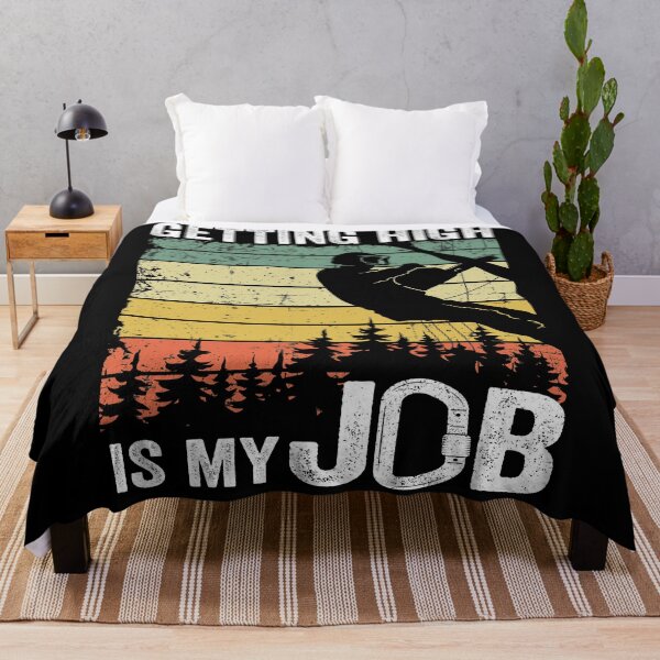 Item preview, Getting High Is My Job Funny Arborist Tree Care designed and sold by Stronzi.