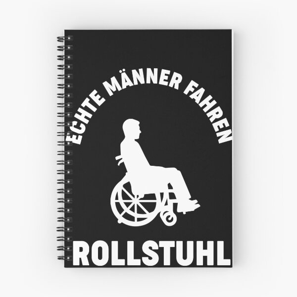 Item preview, ECHTE MAeNNER FAHREN ROLLSTUHL designed and sold by Spirit-Designs.