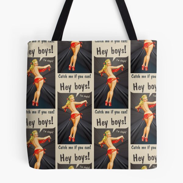 Item preview, Hey Boys! I'm Single! Catch Me If You Can! designed and sold by JaneBadness.