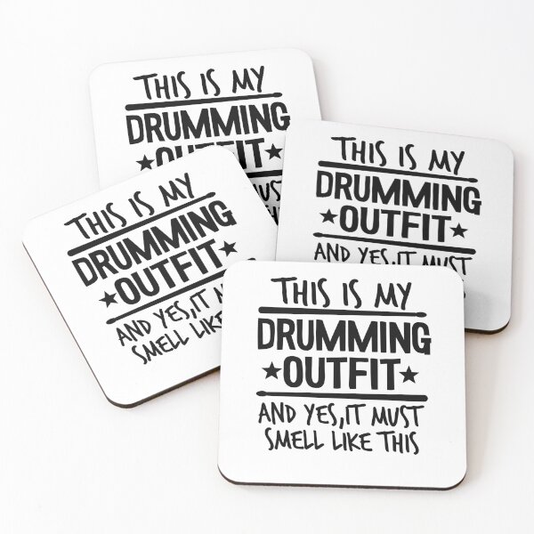 Item preview, This Is My Drumming Outfit Drummer Gift Drums Funny designed and sold by Stronzi.