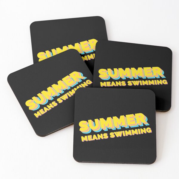 Item preview, Summer means swimming Text designed and sold by Rakuten Mallor.