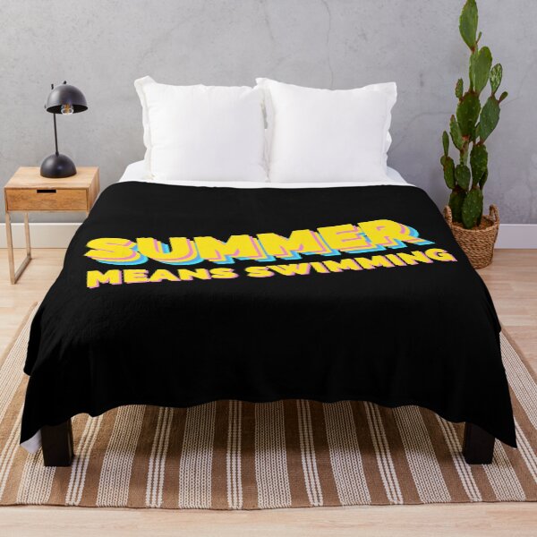 Item preview, Summer means swimming Text designed and sold by Rakuten Mallor.