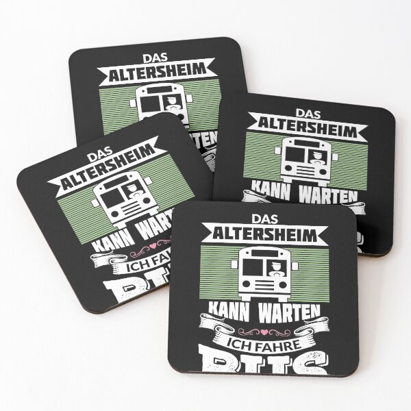Item preview, DAS ALTERSHEIM KANN WARTEN ICH FAHRE BUS designed and sold by Spirit-Designs.