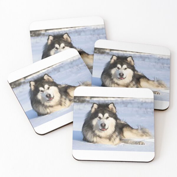 Item preview, sad face dog lying on the snow  designed and sold by knewqe299.