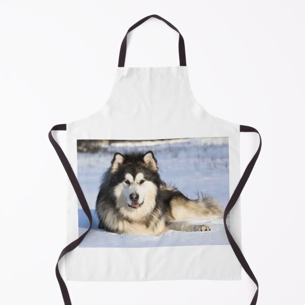 Item preview, sad face dog lying on the snow designed and sold by knewqe299.
