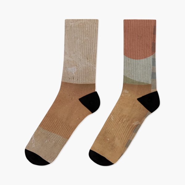 Item preview, Abstract beige city composition designed and sold by korasi.